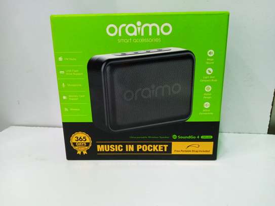 Oraimo Soundgo 4 Ultra-portable Wireless Bluetooth Speaker image 1