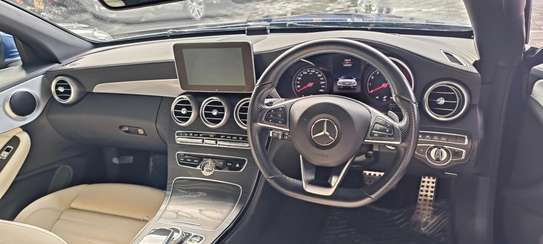 Mercedes Benz AMG C180 Convertable blue 2018 image 7