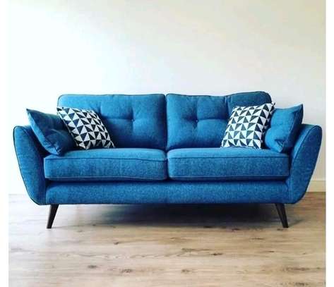 Blue 3-Seater classic Sofa image 1