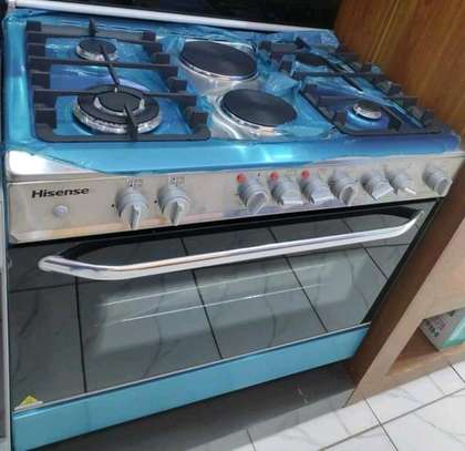 Hisense Standing Cooker 2 Electric +4 Gas image 1