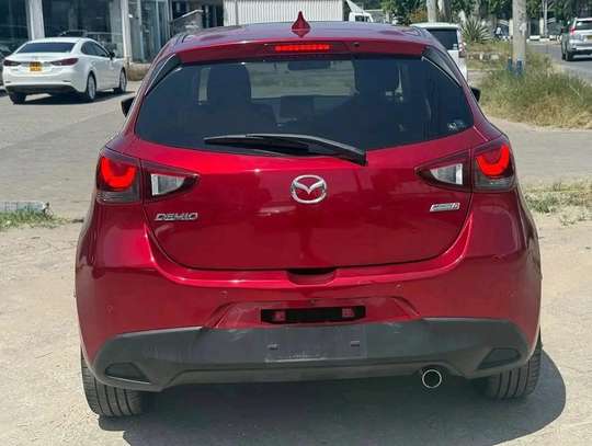 Mazda Demio Diesel redwine 2017 image 7