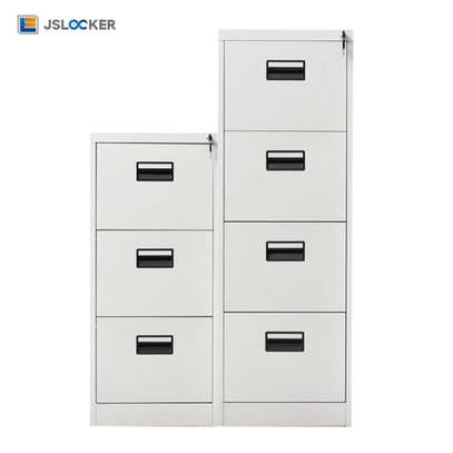 Office Cabinet : 3-Drawers Office Metallic Filing Cabinet image 1
