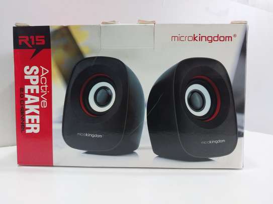 Microkingdom R15 Wired Desktop Speakers Multimedia Spea image 1