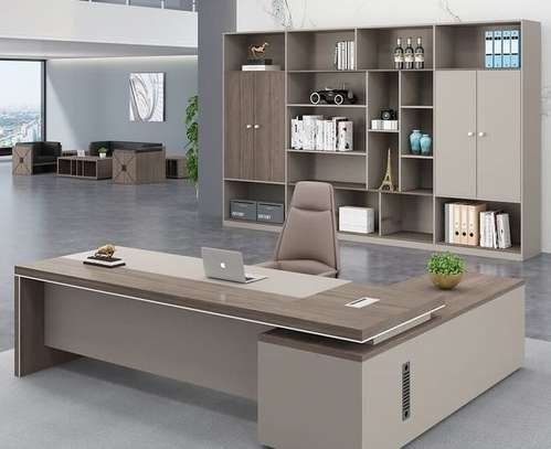 Office Desk: 1800mm Executive Luxury Large L Shape Desk image 1