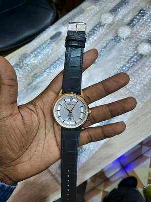 Designer Men leather day and date image 1