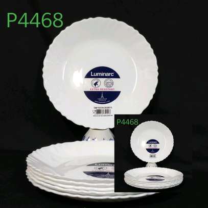 P4468 Luminarc Feston 6pcs set 19pcs desert plates image 1