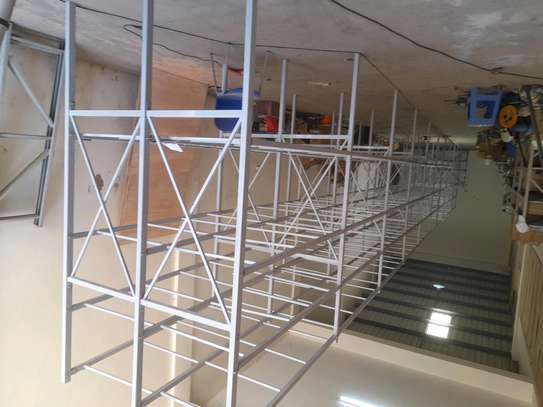 Fabricated assemble shelves for storage image 1