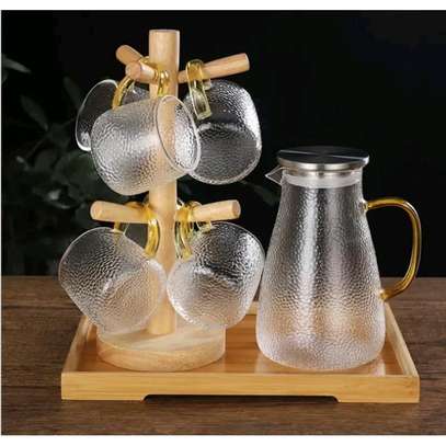 Snowflake Transparent Teapot / Coffee /Juice/ Lemonade Jug image 3