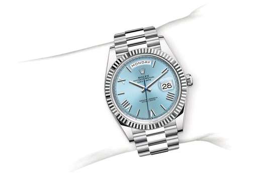 Rolex DAY-DATE 40 Oyster, 40 mm, Stainless steel  Watch image 2