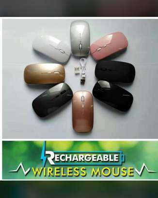 universal reachargeable wireless mouse image 1