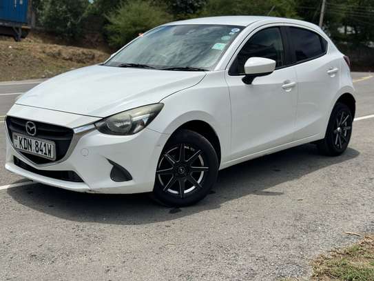 Mazda demio 2016 white image 6