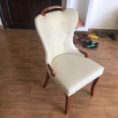White dinning chairs image 6