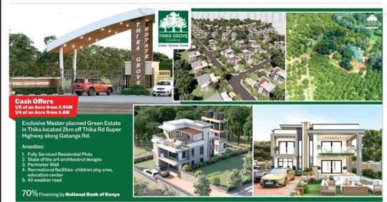 1/8Acre Residential plots at Thika Groove Chania image 9