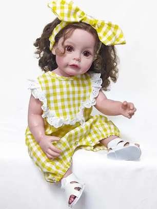 55cm Soft Silicone Realistic Toddler Reborn Dolls image 4
