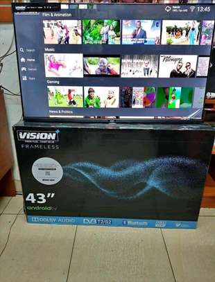 43 Vision Frameless Vidaa Television - New Year sales image 1