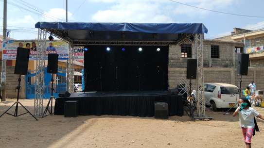 Professional Portable Stage with Sound & Lighting image 10