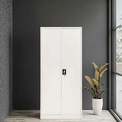 Secure Steel Storage Cabinet with 2 Doors image 1