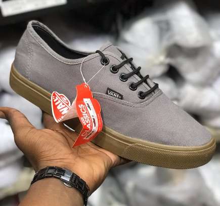 Double Sole Vans Brown