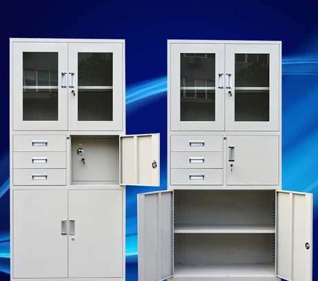 Office Cabinet : Metal Office Cabinet with Lock Safe image 1
