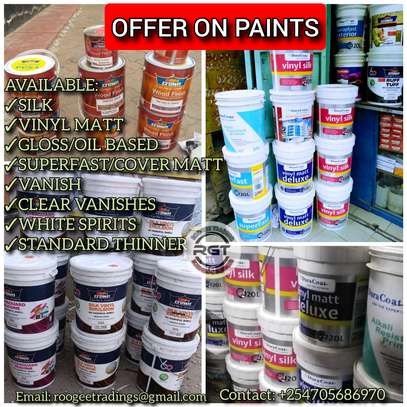 CROWN AND DURACOAT PAINTS FOR SALE image 1