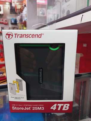 Transcend Usb 3.1 Portable External Harddrive 4TB Black image 2