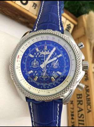Leather Strap Breitling Watch image 2