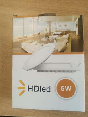 Kenwest HDled 6W LED Recessed Ceiling Panel Round Down Light image 3