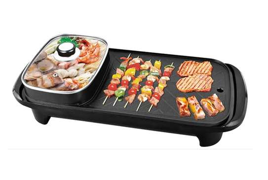 Multifunctional Electric Baking Pan Electric Barbecue Grill image 2