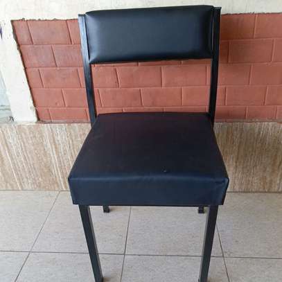 Visitor Chair: Catalina Black Chair, Stackable & Durable image 1