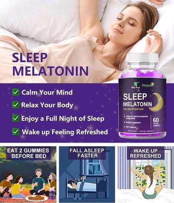 Sleep Melatonin Gummies with L-Theanine & Ashwagandha image 2