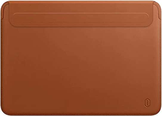 WiWU PU Leather Sleeve for MacBook Pro (Brown) image 1
