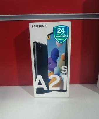 Samsung Galaxy A21s,4GB RAM+64GB,6.5",Dual SIM-black image 1