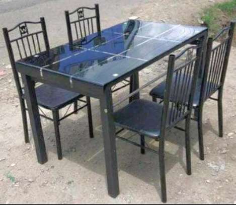 Home dining table with chairs C1 image 1