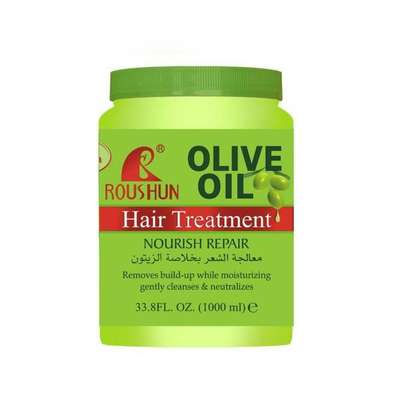 Roushun Olive Oil Hair Treatment 1000ml. image 1
