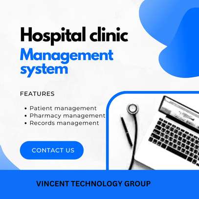Hospital clinic management system software image 1