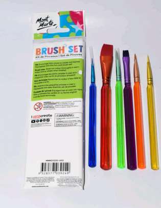 Paint Brush Set 6pcs image 6