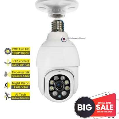 SMART BULB NANNY SECURITY WIFI CAMERA WITH NIGHT VISION image 1