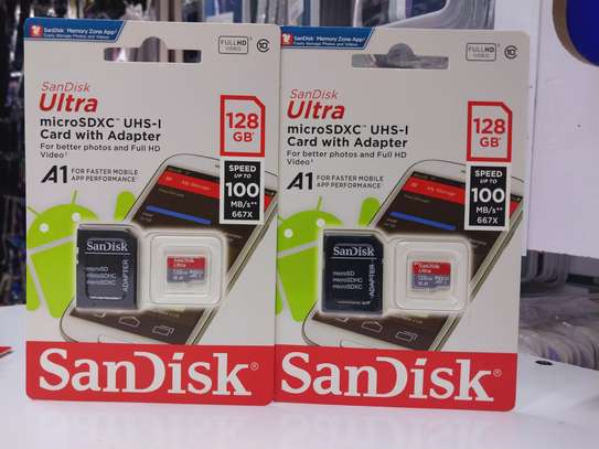 SanDisk Ultra Micro SD Memory Card 128GB 120MB/s A1 Class 10 image 3