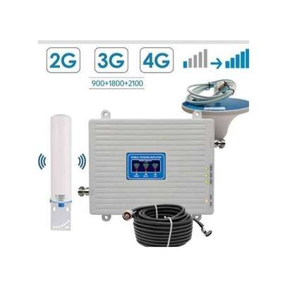 Tri-Band 2G 3G 4G Phone Signal Booster Repeater image 2