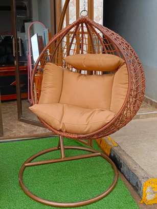Office Chair: Rattan Hammock Swing Chair image 2