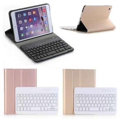 Detachable Smart Wireless Bluetooth folio Keyboard Kickstand Tablet Case For iPad Air 3 10.5 inches image 7