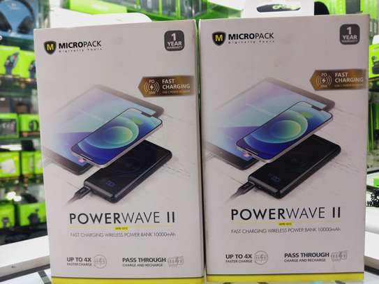 Powerbank Wireless 10.000mAh Micropack Powerwave ll QC 3.0 image 2