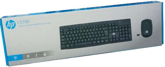CS 700 wireless keyboard and mouse combo image 1