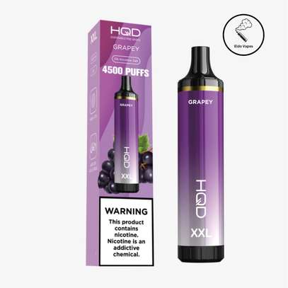 HQD XXL 4500 Puffs Disposable Vape – Grapey image 1