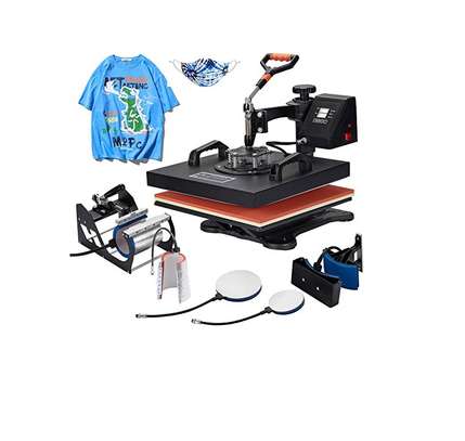 Black Combo Heat Press Machine image 1