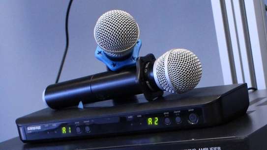 shure microphone blx288/pg58 for hire image 1