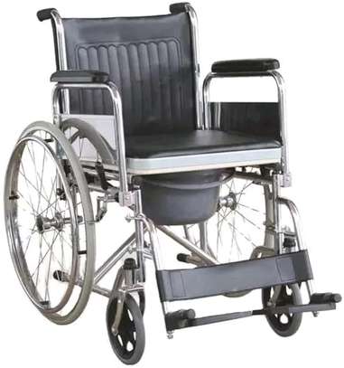 Standard Commode Wheelchair image 1