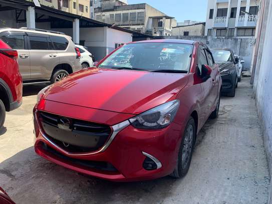 Mazda Demio Red 2018 l. Deposit 600K. image 4