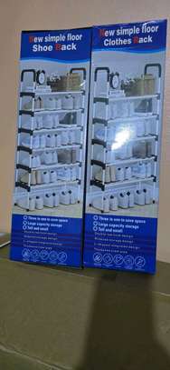 NEW SIMPLE FLOOR SHOE RACK image 2