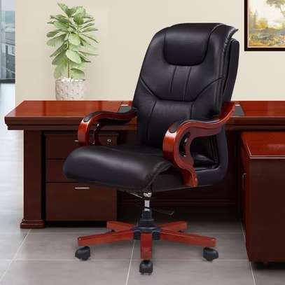 Executive Leather Boss Conference Chair image 1